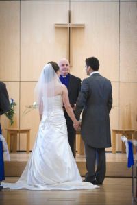 A wedding in Newhaven Church