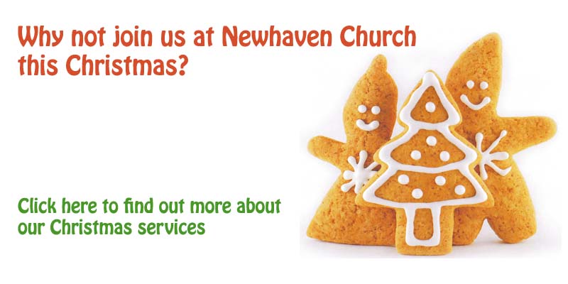 Newhaven Church christmas banner