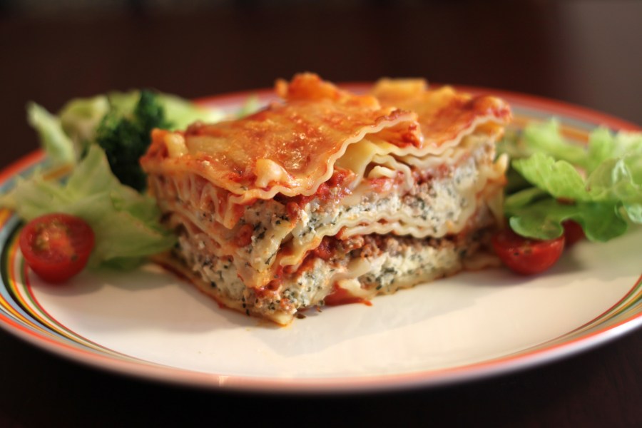 Photo of lasagne